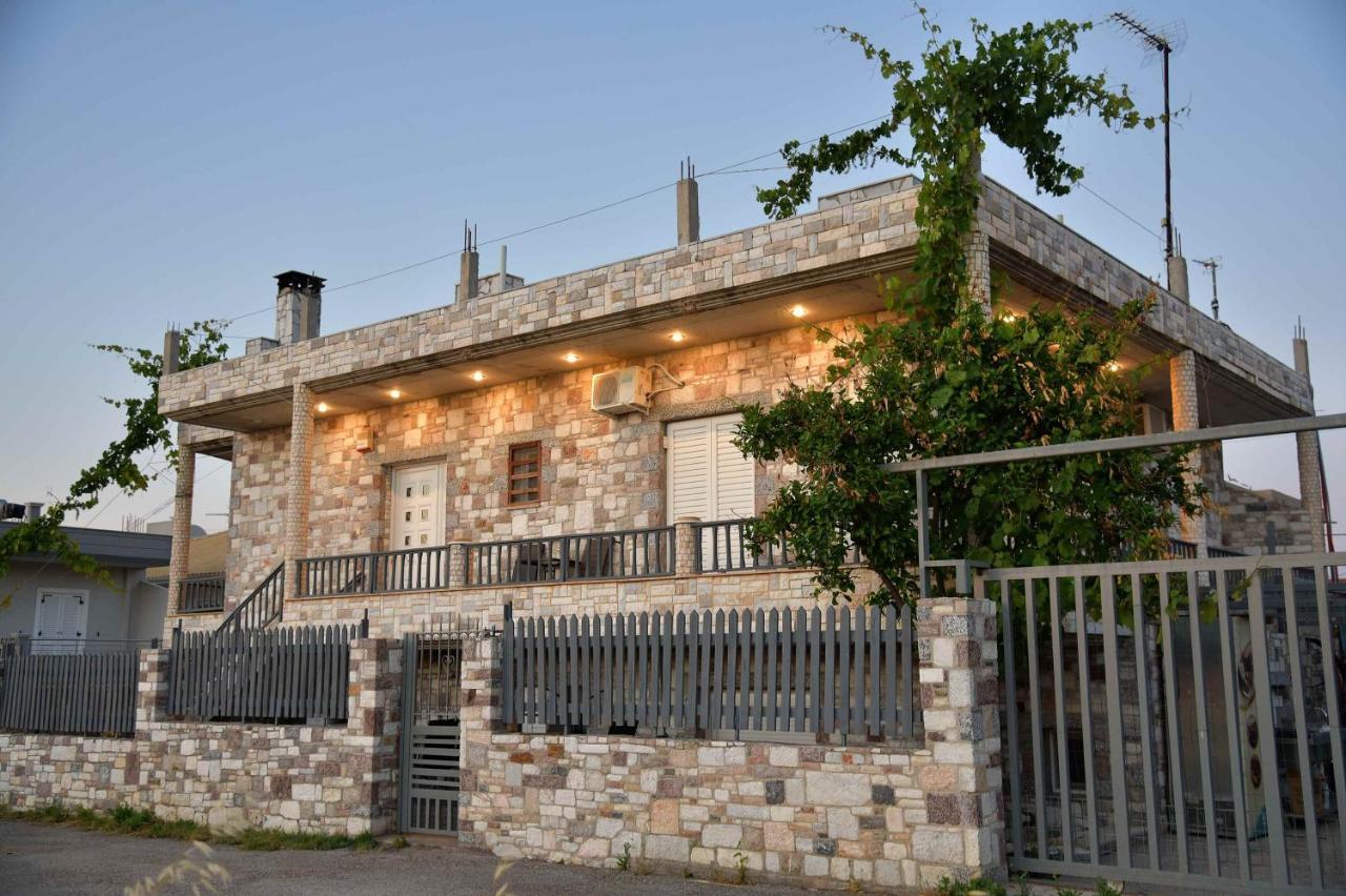 Stone Villa Corinth Bagian luar foto