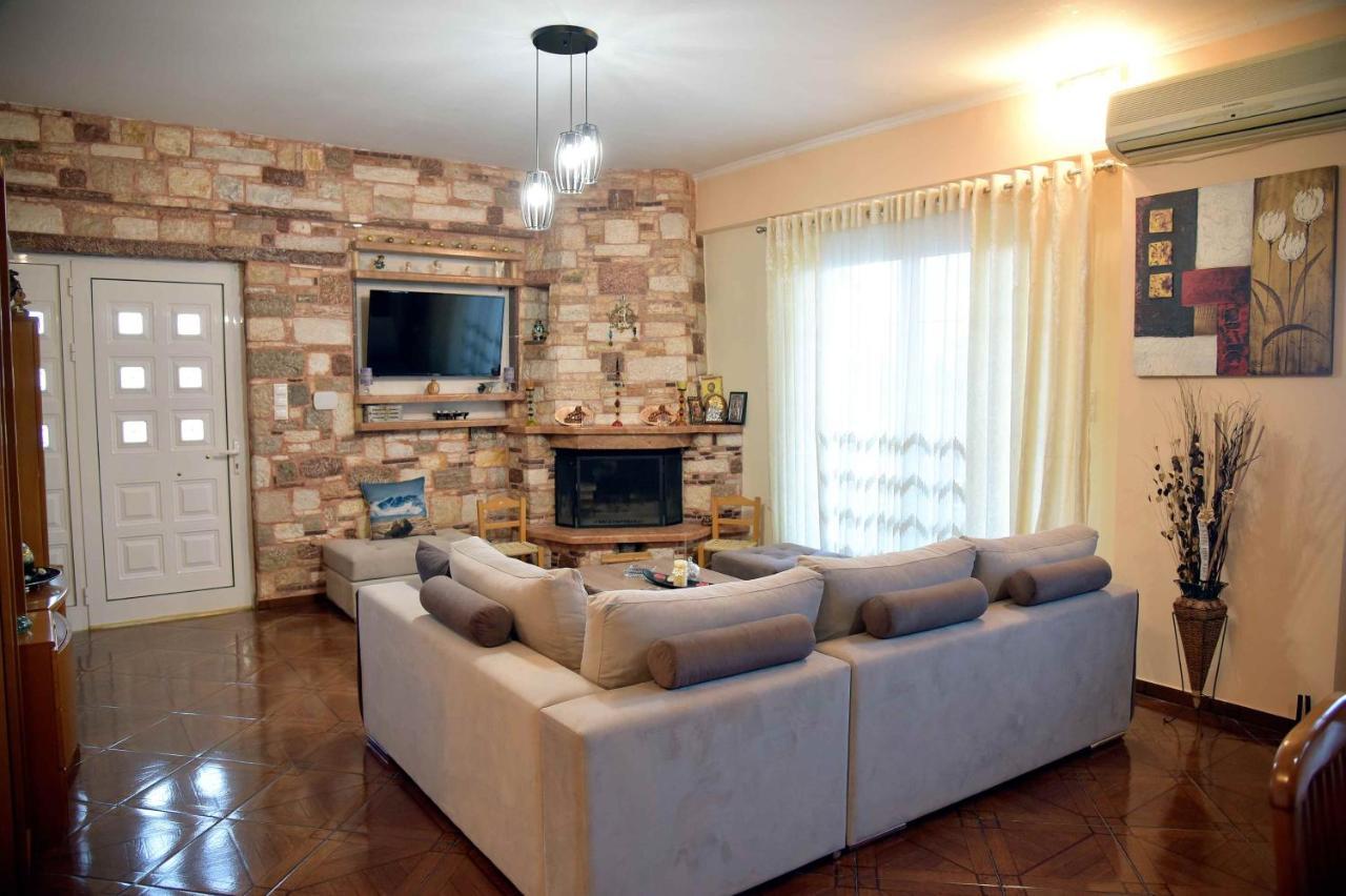 Stone Villa Corinth Bagian luar foto
